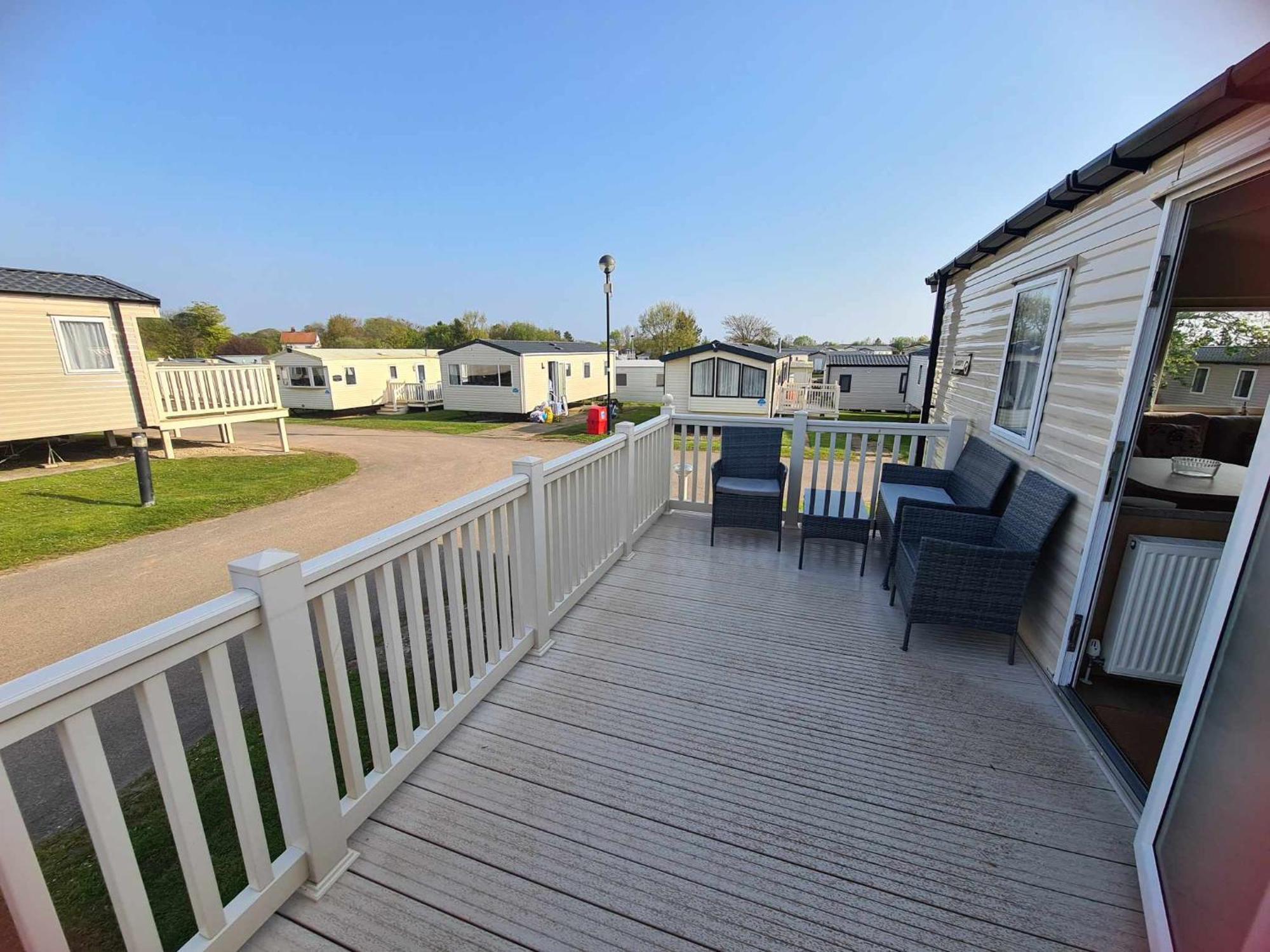 Happy Days Caravan Primrose Valley Filey Exterior foto